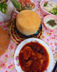 الومسما با برنج کته