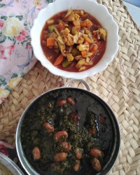 یه ناهار خوشمزه. جاتون خالی دوستان