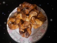 دونات پیچی دورنگ