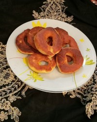 دونات (پیراشکی)تردوخوشمزه درخواستی عشقم سعید