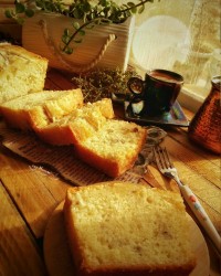 کیک موز با بافتی پنبه ای و نرم