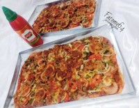 پیتزا مخلوط تنوری