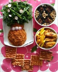 خورش میرزا قاسمی_کشک بادمجان بال مرغ