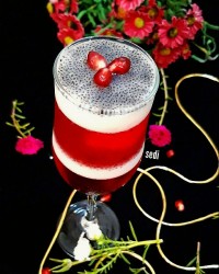 ژله تخم شربتی و ژله بستنی