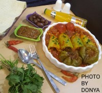 دلمه ی سبزیجات (سبزیجات شکم پر)