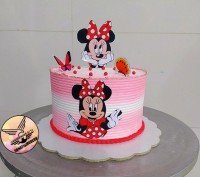 کیک دخترونه میکی موس