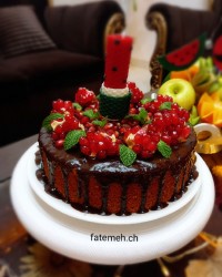 کیک اسفنجی 6 تخم مرغی