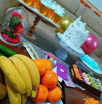 میزتولد دختر ناز مامان