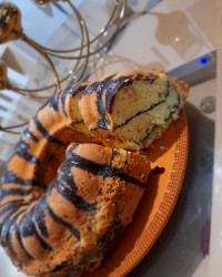 کیک موج دار