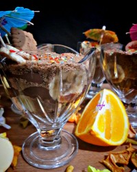 پودینگ شکلاتی (لیوانی)