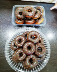 دونات بدون تخم مرغ