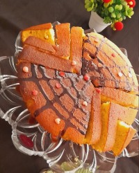 کیک با پودر ژله