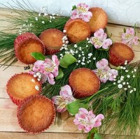 کاپ کیک نارگیلی