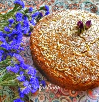 کیک شیره خرما