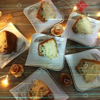 کیک کشمش وگردو