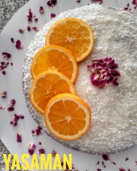 کیک شربتی بامحلبی