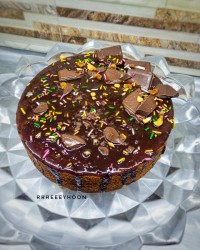 کیک تولد شکلاتی