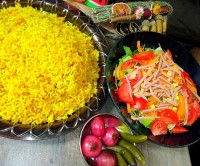 دمپختک و سالاد فصل