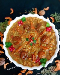 آش میوه خشک