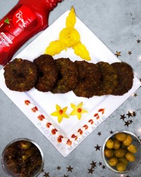 شامی کباب بسی خووووووشمزه ...