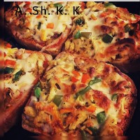 پیتزا مرغ بانان تست