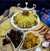 پلو با تن ماهی