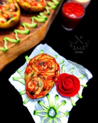 سیب زمینی شکم پر