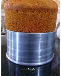 کیک وانیلی ساده