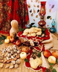 کوکی کدوحلوایی و شکلات چیپسی