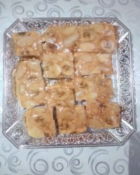 اسلایس یخچالی موز و سیب