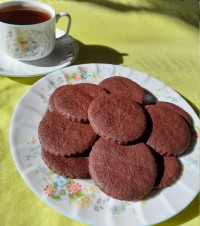 بیسکوئیت شکلاتی تلخ