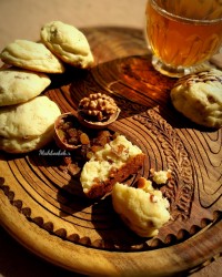 کوکی گردویی کشمشی