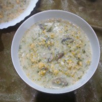 سوپ شیر وقارچ