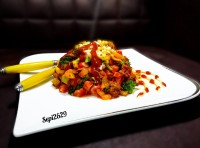 خوراک گوشت و کدو