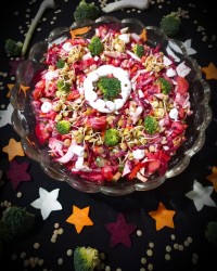 سالاد جوانه عدس