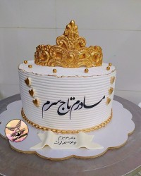 کیک مادرانه زیباترین ایده بمناسبت روز مادر خودم که دیونش شدم خدایی