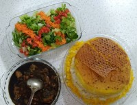 قــورمــه ســبــزے با مرغ