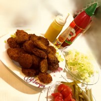 فلافل با سس انبه