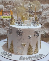 کیک زمستانی