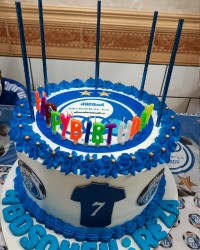 ?کیک استقلالی ?تولد گل پسرا