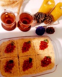 دسر پودینک بیسکویتی