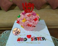 باگر کیک خوشگل وناز