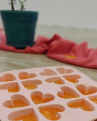 یخ تزیینی (زعفرانی)