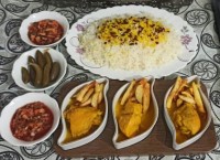 زرشک پلومرغ زعفرونی