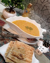 سوپ جو پرک