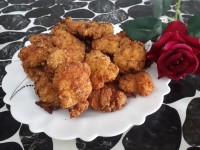 مرغ پاپ کورنی سوخاری