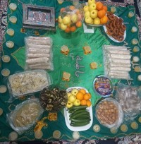 سفره ام البنین س وحضرت فاطمه س