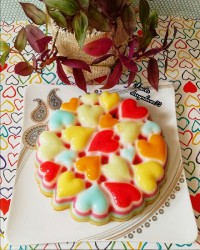 ژله_رنگین کمان_دریا_پز