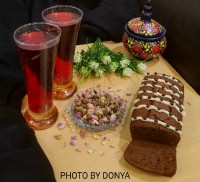 کیک بیسکوییت (شکلاتی)