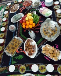 سفره ام البنین و سفره صلوات